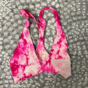 Pink Tie Dye Bralette
